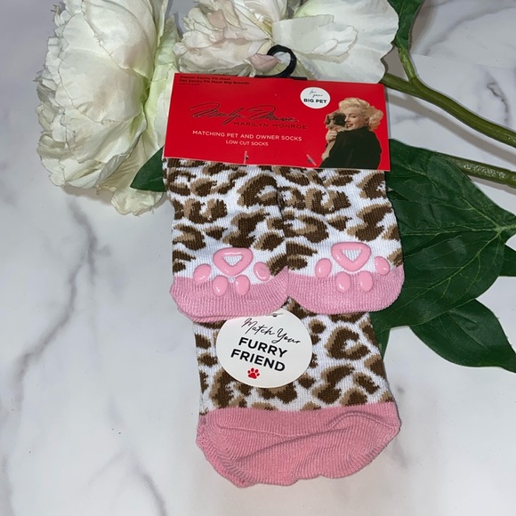 Marilyn Monroe Matching Pet & Owner Low cut Sock Set, Big Pet - Picture 4 of 17